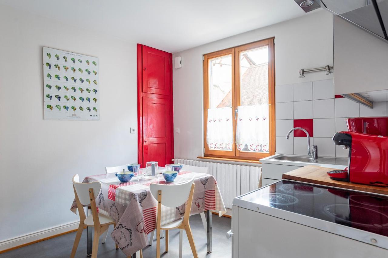 Gite Au Coeur Du Vieux Kaysersberg - Parking Prive & Wifi Exteriör bild