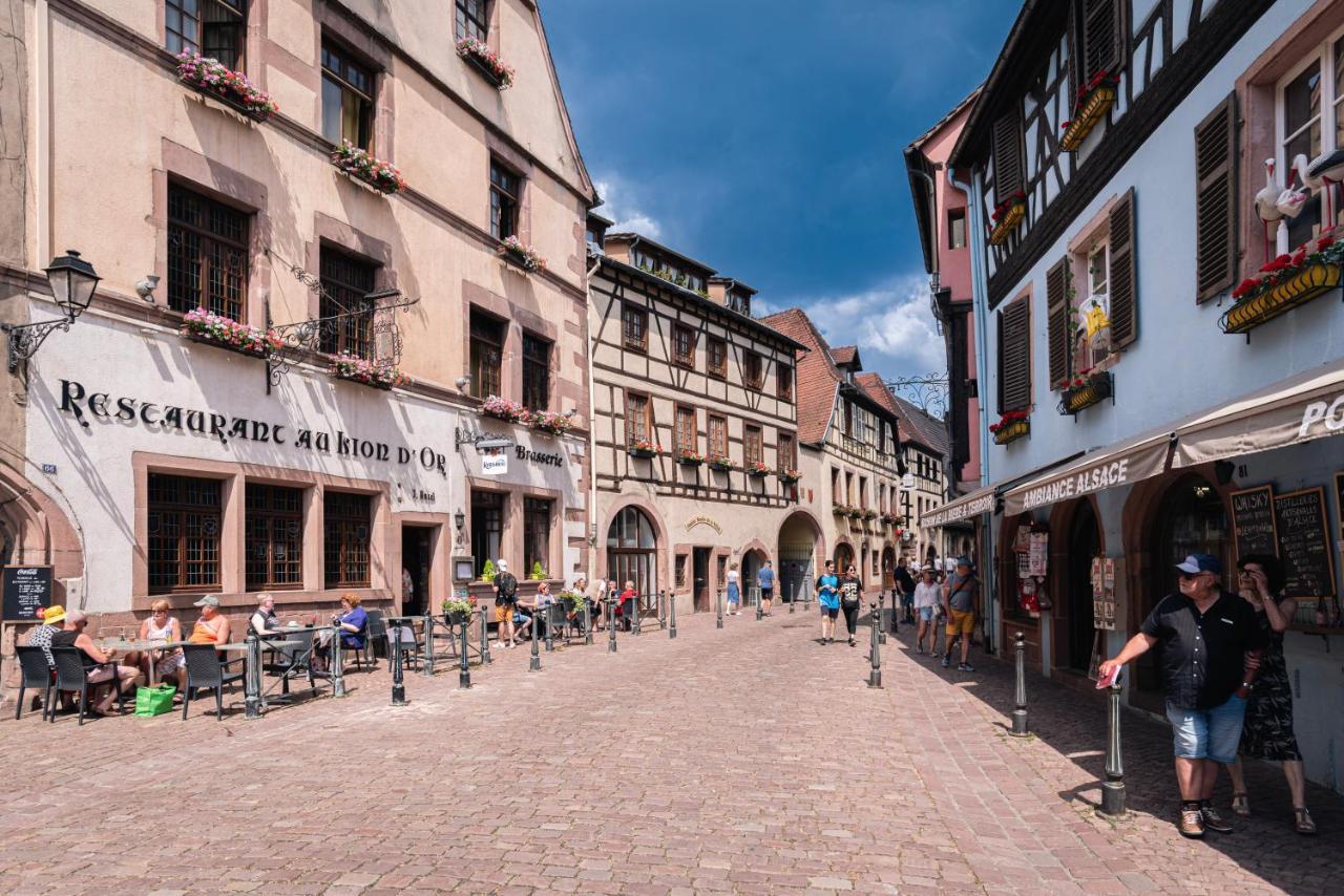 Gite Au Coeur Du Vieux Kaysersberg - Parking Prive & Wifi Exteriör bild