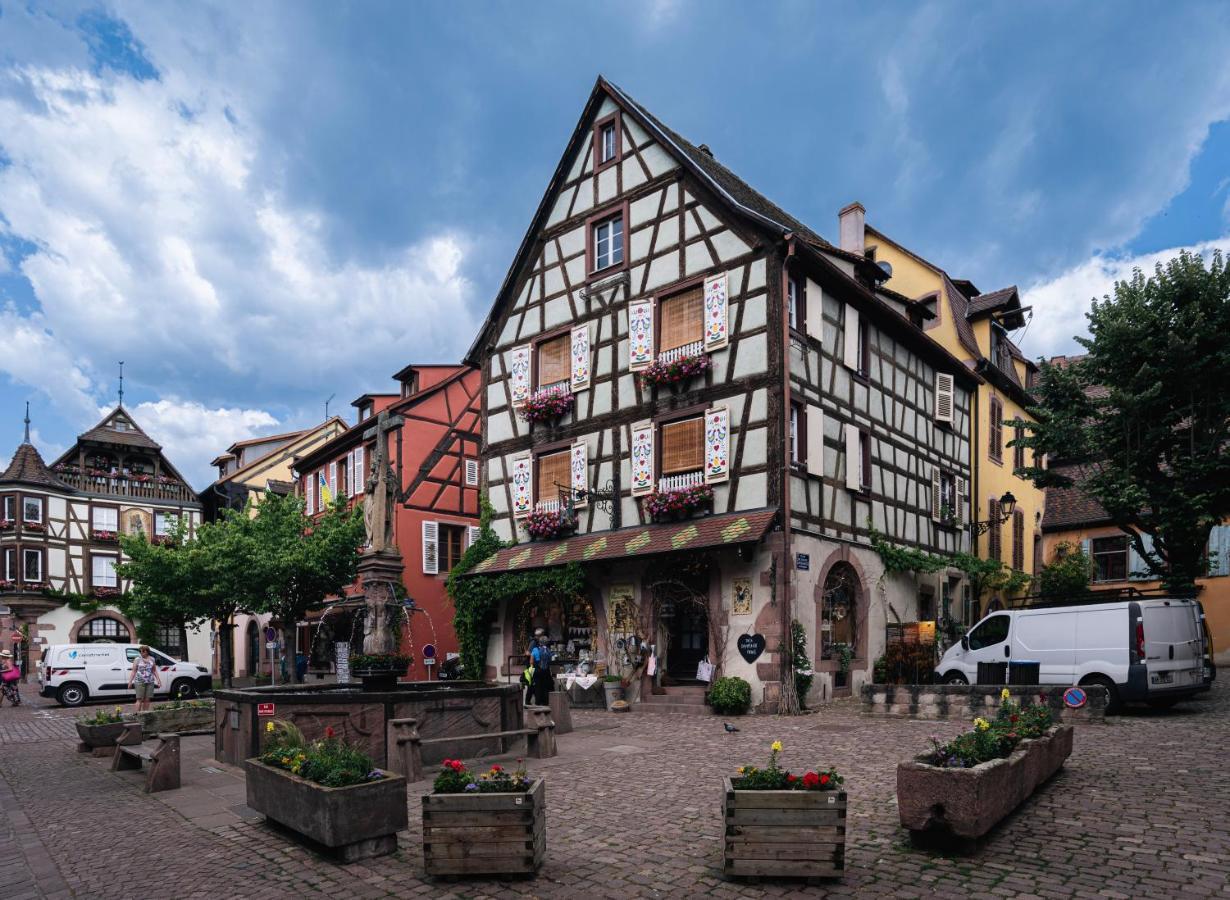 Gite Au Coeur Du Vieux Kaysersberg - Parking Prive & Wifi Exteriör bild