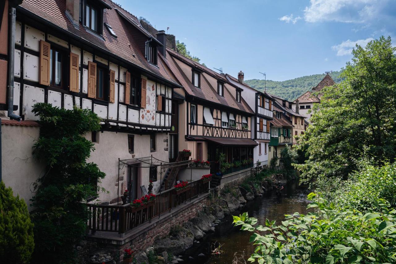 Gite Au Coeur Du Vieux Kaysersberg - Parking Prive & Wifi Exteriör bild
