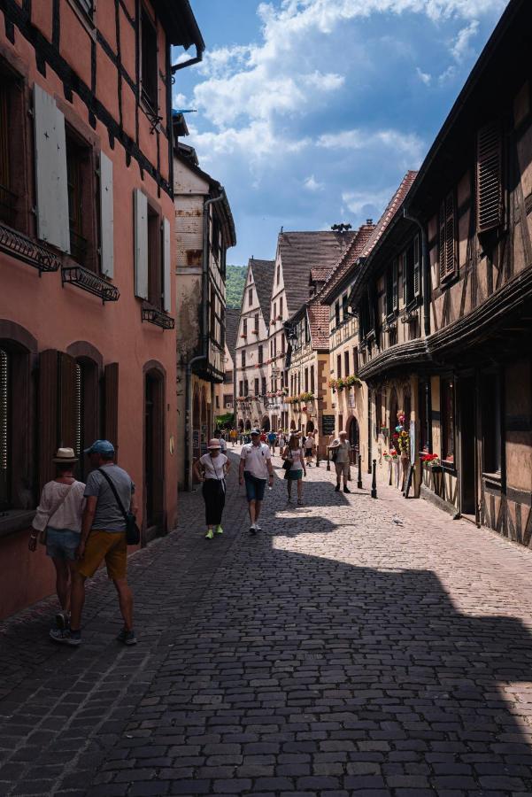 Gite Au Coeur Du Vieux Kaysersberg - Parking Prive & Wifi Exteriör bild