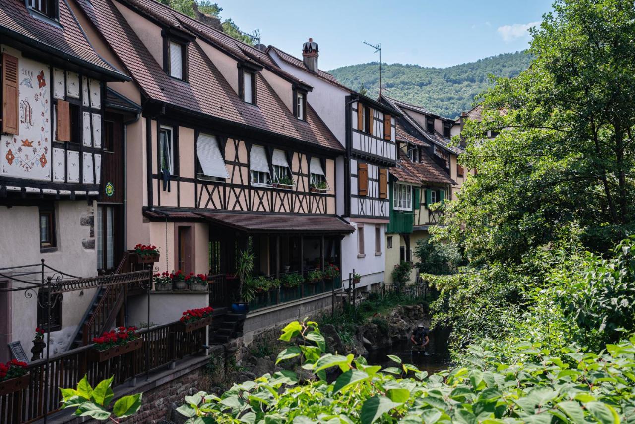 Gite Au Coeur Du Vieux Kaysersberg - Parking Prive & Wifi Exteriör bild